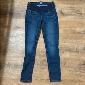 Levi Strauss Signature Gold Women's Maternity Baby Bump Skinny Jeans XS